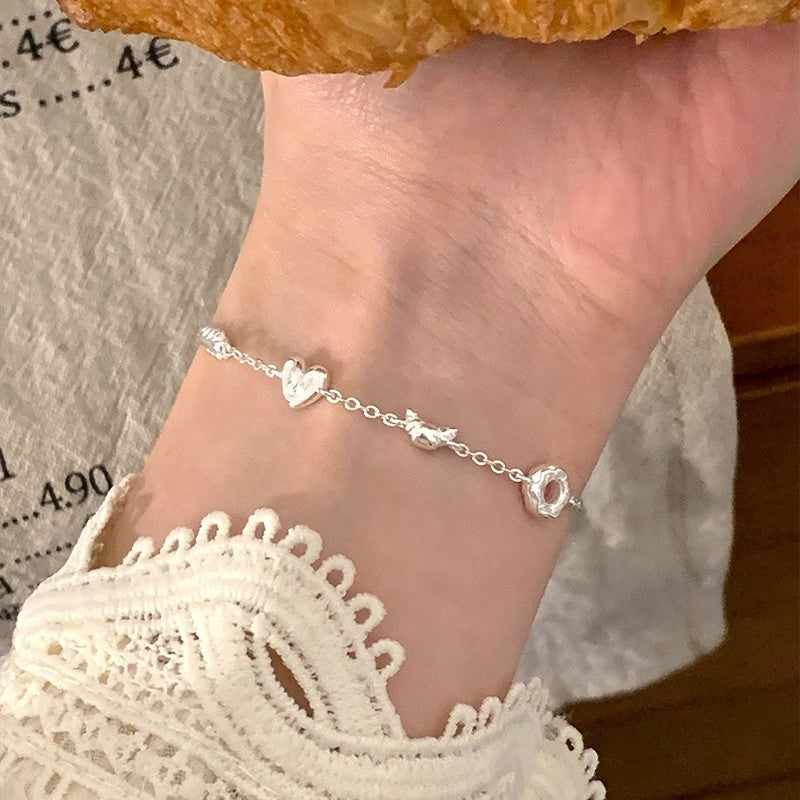 Women's Sweet Cute Bread Head Bracelet
